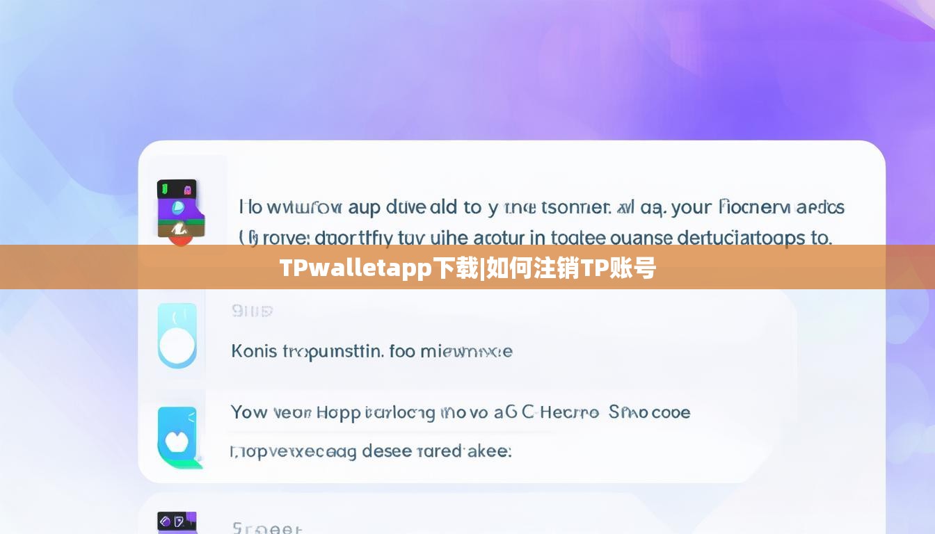 TPwalletapp下载|如何注销TP账号