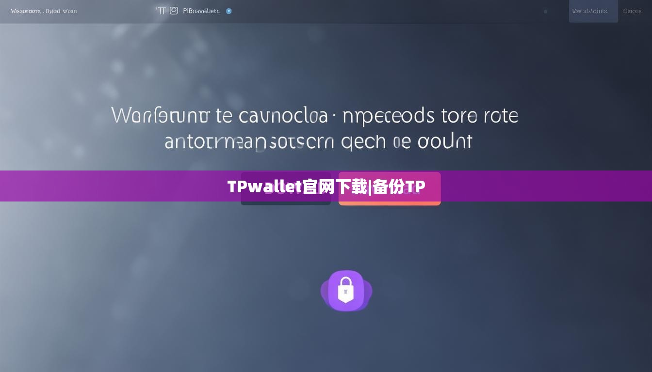 TPwallet官网下载|备份TP