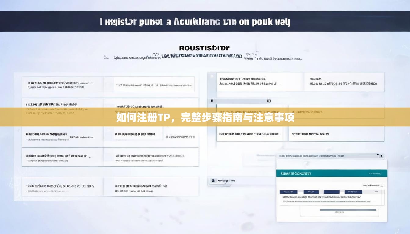 如何注册TP，完整步骤指南与注意事项