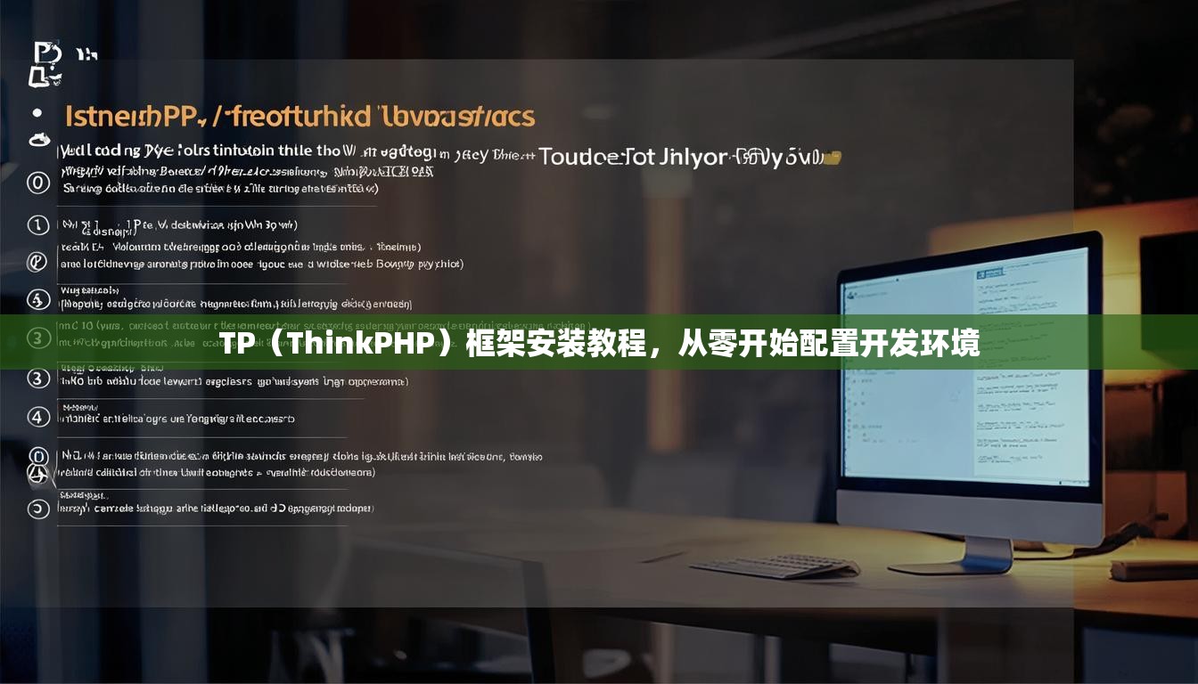 TP（ThinkPHP）框架安装教程，从零开始配置开发环境
