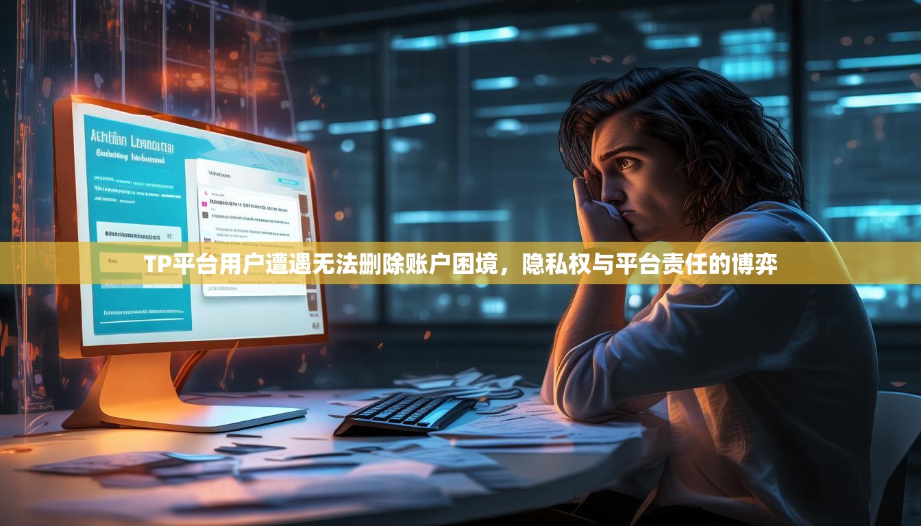 TP平台用户遭遇无法删除账户困境，隐私权与平台责任的博弈