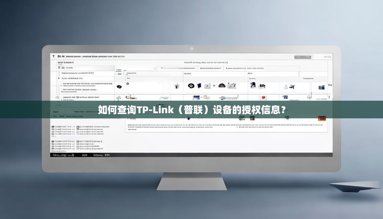如何查询TP-Link（普联）设备的授权信息？