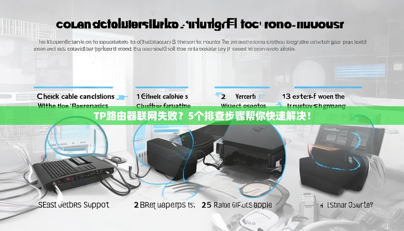 TP路由器联网失败？5个排查步骤帮你快速解决！