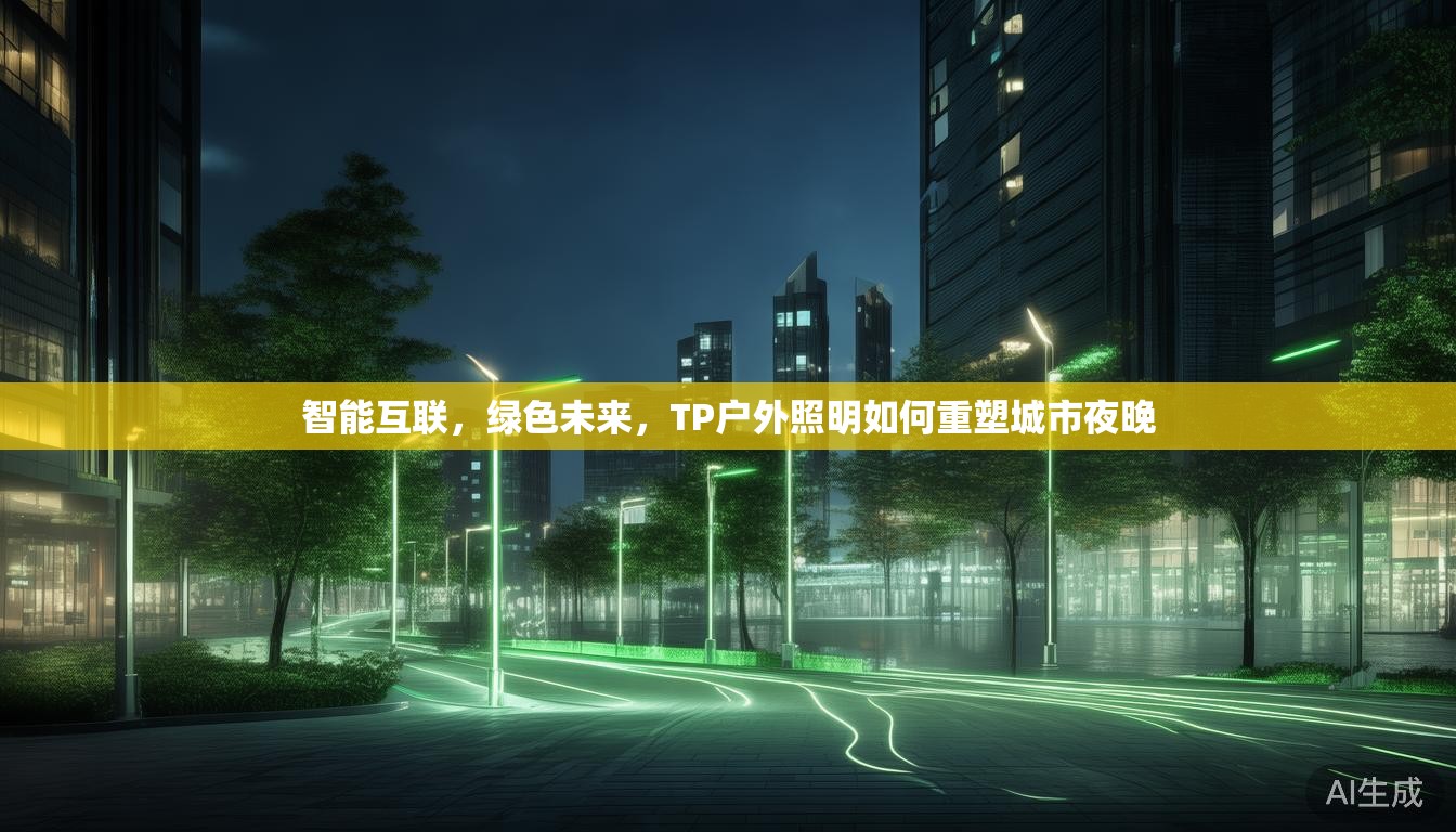智能互联，绿色未来，TP户外照明如何重塑城市夜晚