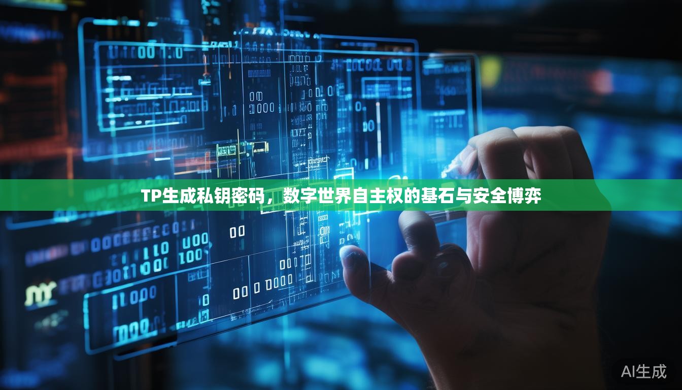 TP生成私钥密码，数字世界自主权的基石与安全博弈