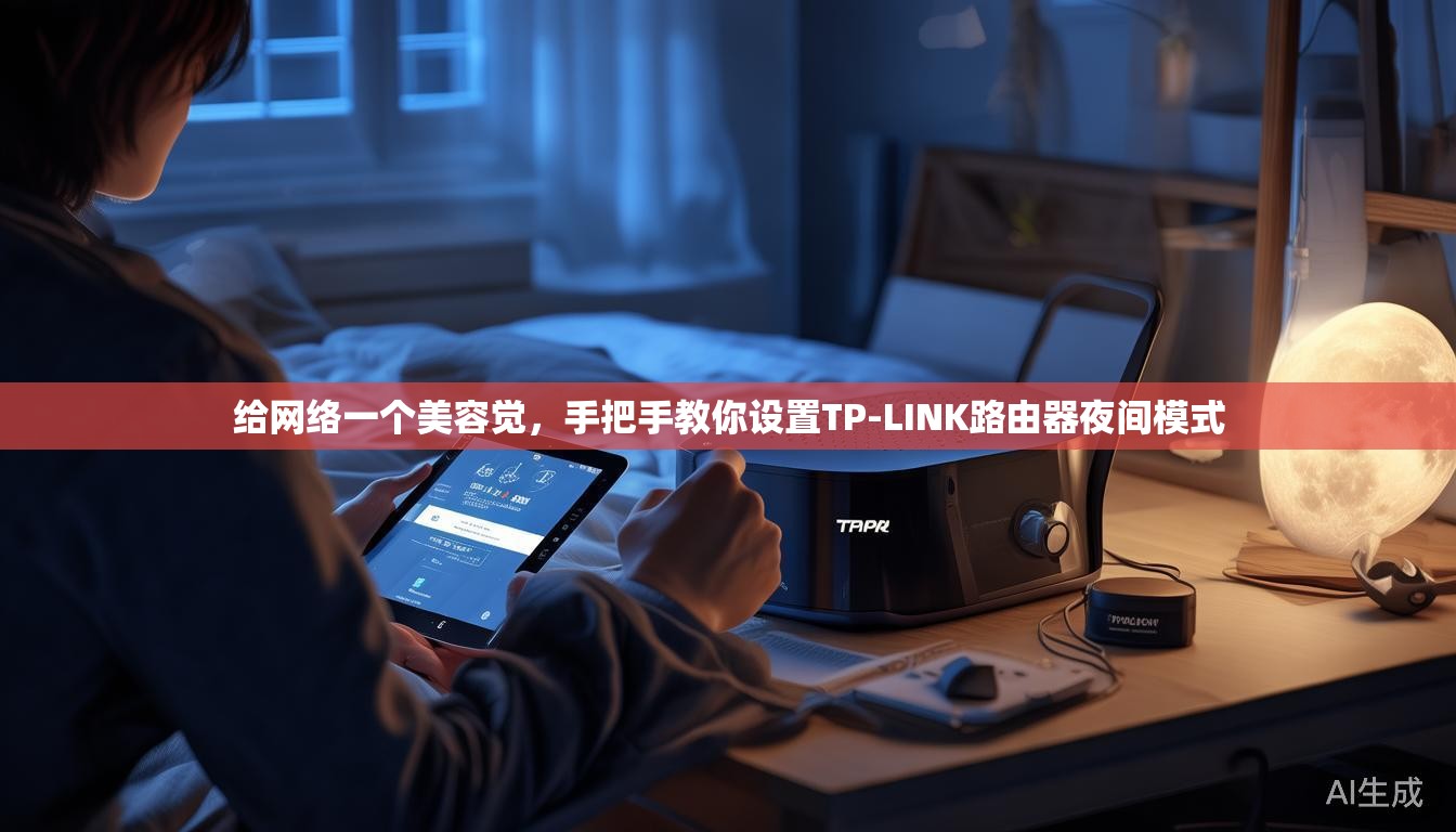 给网络一个美容觉，手把手教你设置TP-LINK路由器夜间模式