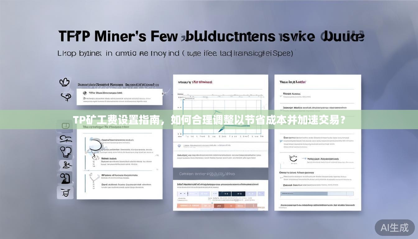 TP矿工费设置指南，如何合理调整以节省成本并加速交易？