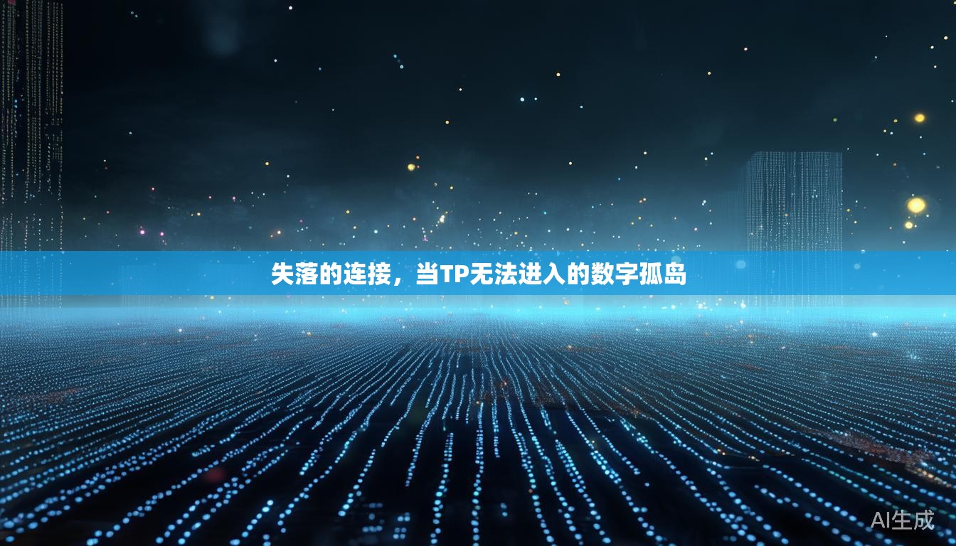 失落的连接，当TP无法进入的数字孤岛