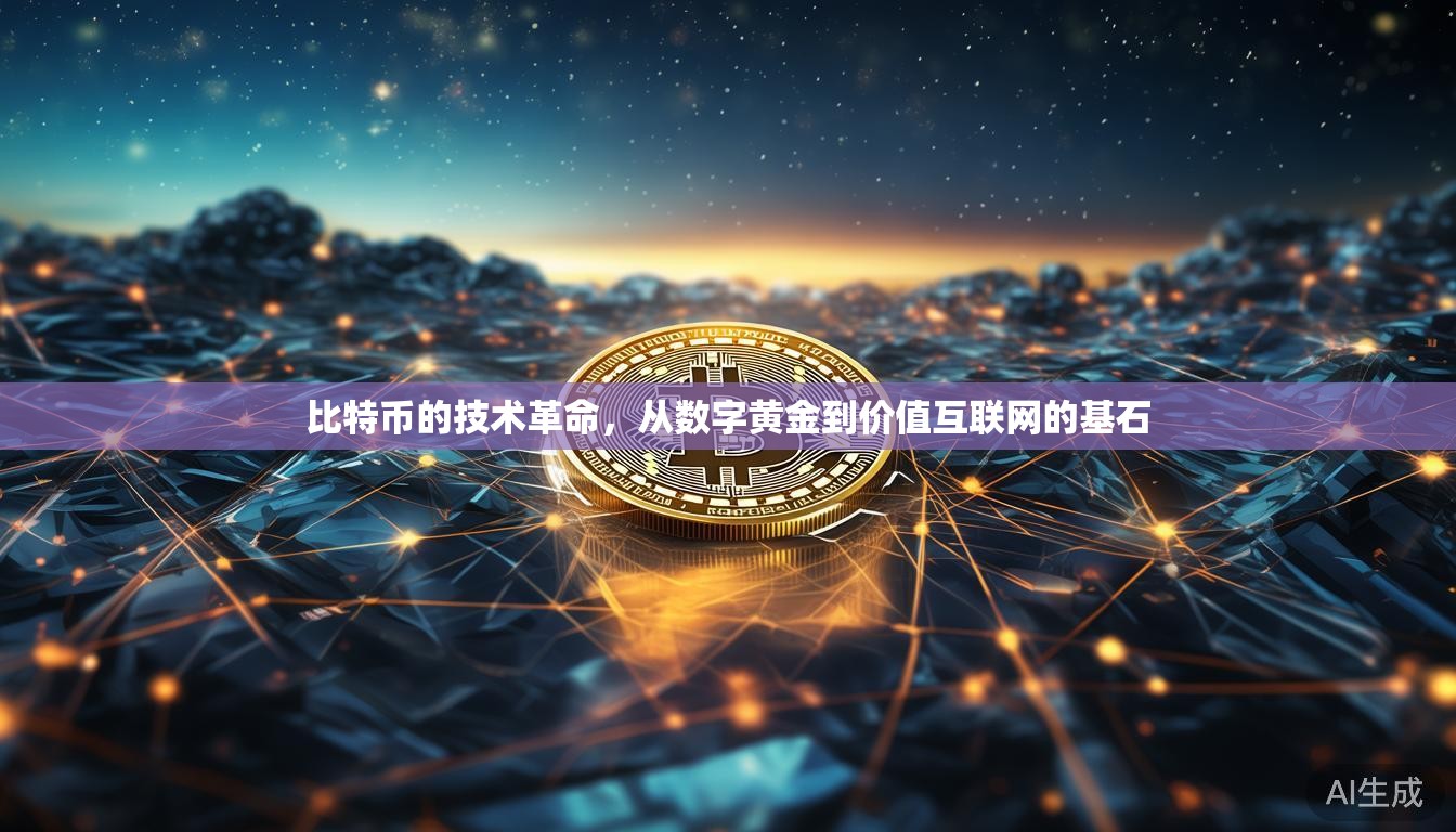 比特币的技术革命，从数字黄金到价值互联网的基石