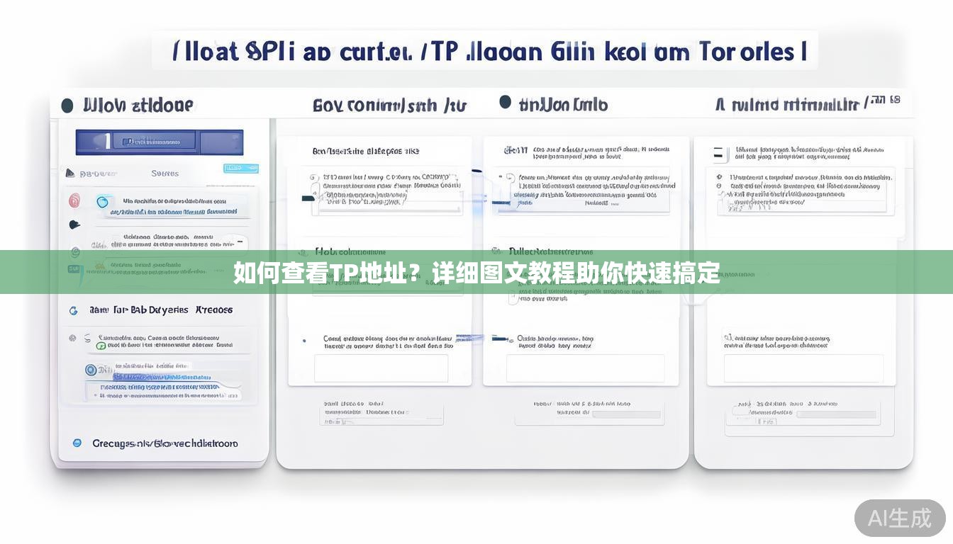 如何查看TP地址?详细图文教程助你快速搞定 如何查看TP地址?详细图文教程助你快速搞定
