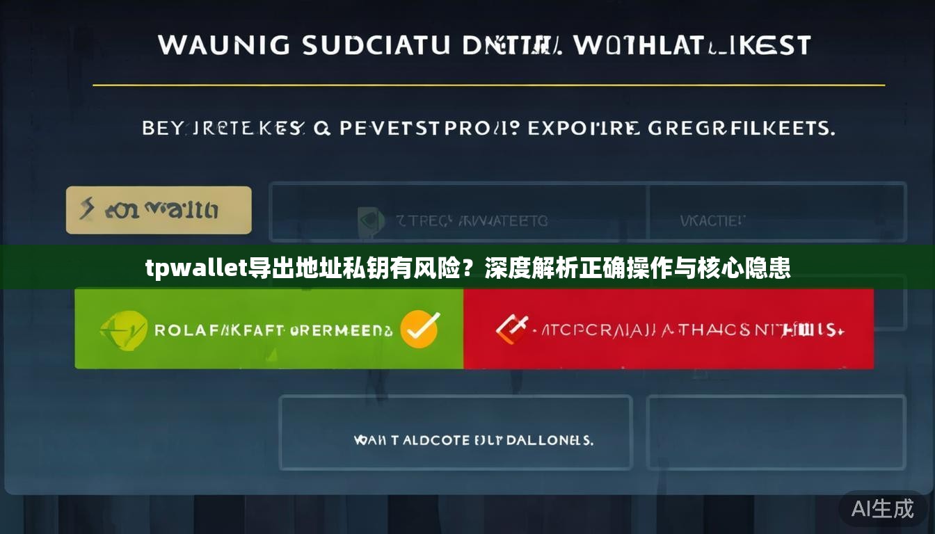 tpwallet导出地址私钥有风险？深度解析正确操作与核心隐患