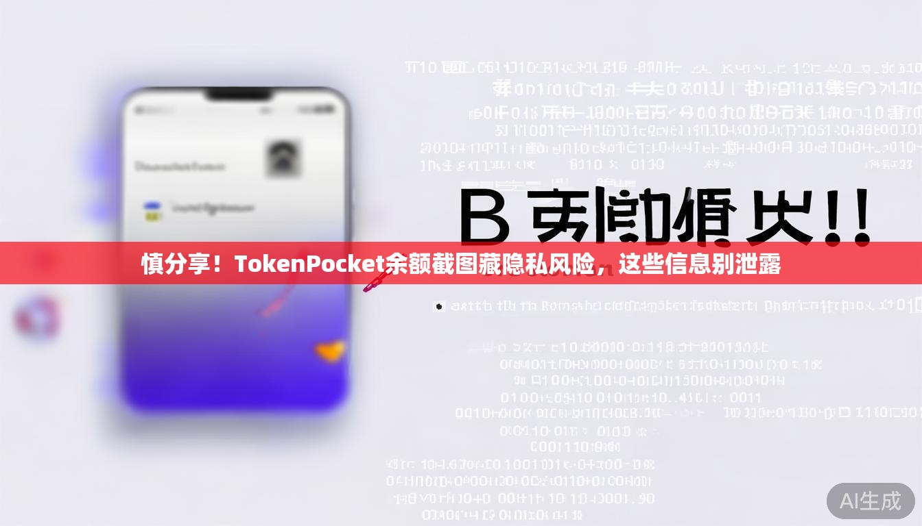 慎分享！TokenPocket余额截图藏隐私风险，这些信息别泄露
