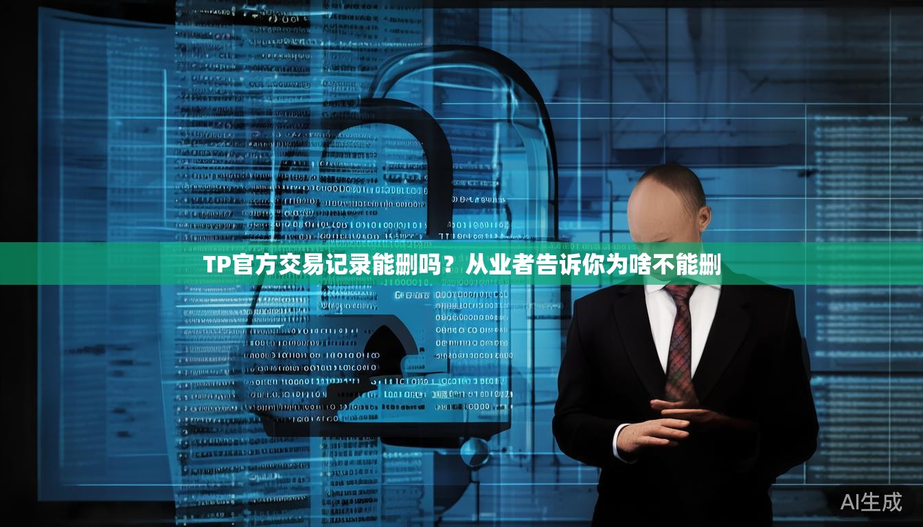 TP官方交易记录能删吗？从业者告诉你为啥不能删